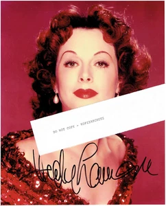 HEDY LAMARR Original Autogramm Autograph Grossfoto farb. handsigniert signed TOP - Bild 1 von 1