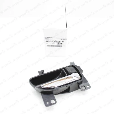 GENUINE SUBARU 2012-2018 IMPREZA WRX STI RIGHT INTERIOR DOOR HANDLE 61051FJ022VH - Image 1 of 4