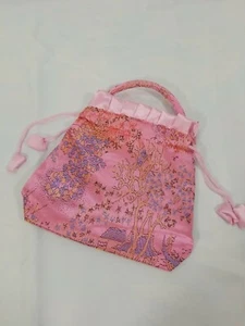 Cute Small Asian Pink New Year Hand Bag Cute - Picture 1 of 5
