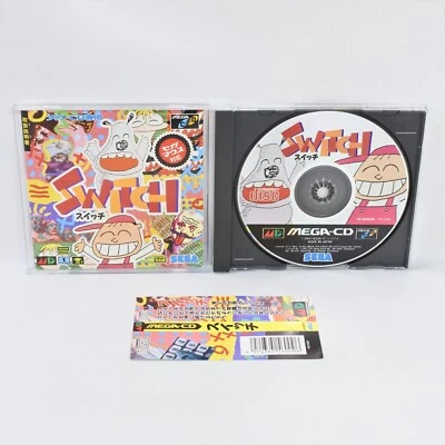 Mega CD SWITCH Spine * Sega mcd - Image 1 of 2