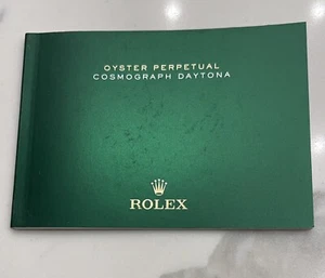 Authentic Rolex Daytona Booklet 116506 116500 116503 116508 116509 116519 116505 - Picture 1 of 5
