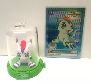Tarjeta estampada holográfica 1999 + figura de Gomamon Digital Monsters 2" a juego - Imagen 1 de 14