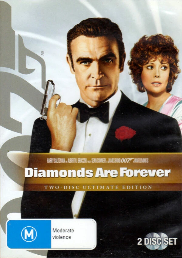 James Bond 007 'Diamonds Are Forever' - Ulimate Edition - Sean Connery - 2 DVDs - image 1 of 1