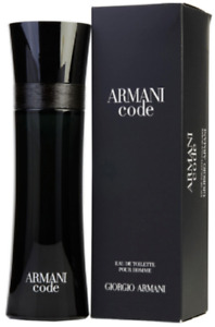 Armani Code By Giorgio Armani 2.5 oz 75 ml Eau de Toilette Brand New Sealed Box