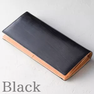 DanZy Clayton Bridle Leather Long Wallet with Coin Purse - Foto 1 di 6