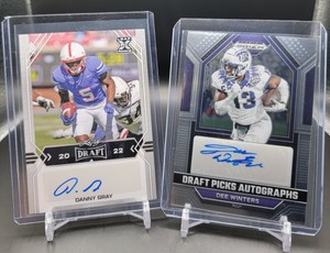 2022 Leaf Draft Danny Gray RC Auto and 2023 Prizm Draft Picks Dee Winters Auto!