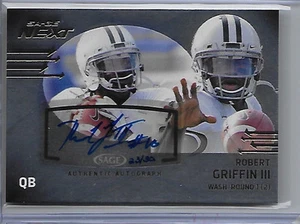 2012 12 SAGE NEXT LEVEL ROBERT GRIFFIN III RG3 ROOKIE AUTO SIGNATURE 23/30 - Picture 1 of 1