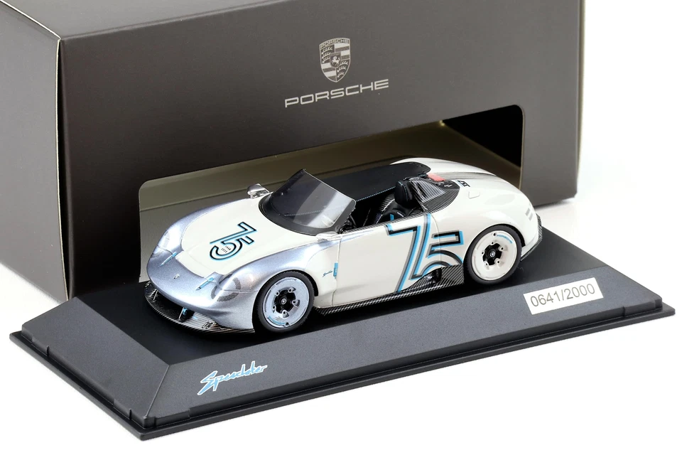 1:43 Spark Porsche Vision 357 Speedster Bianco/Nero Wap Rivenditore - Immagine 1 di 3