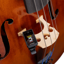 D'Addario Eclipse Cello & Bass Tuner Black PW-CT-17CBK