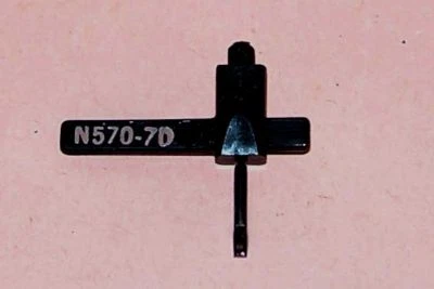 RECORD PLAYER TURNTABLE NEEDLE N570-7d for RCA 118200 RMP 204-5 204-6 649-D7 - Image 1 of 2