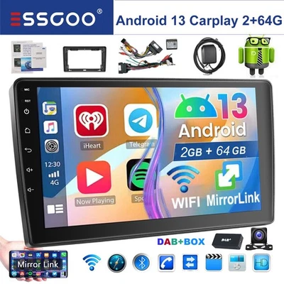 Carplay Für Fiat Ducato Boxer Citroen Android13 Autoradio GPS NAVI BT DAB+ 2+64G - Bild 1 von 4