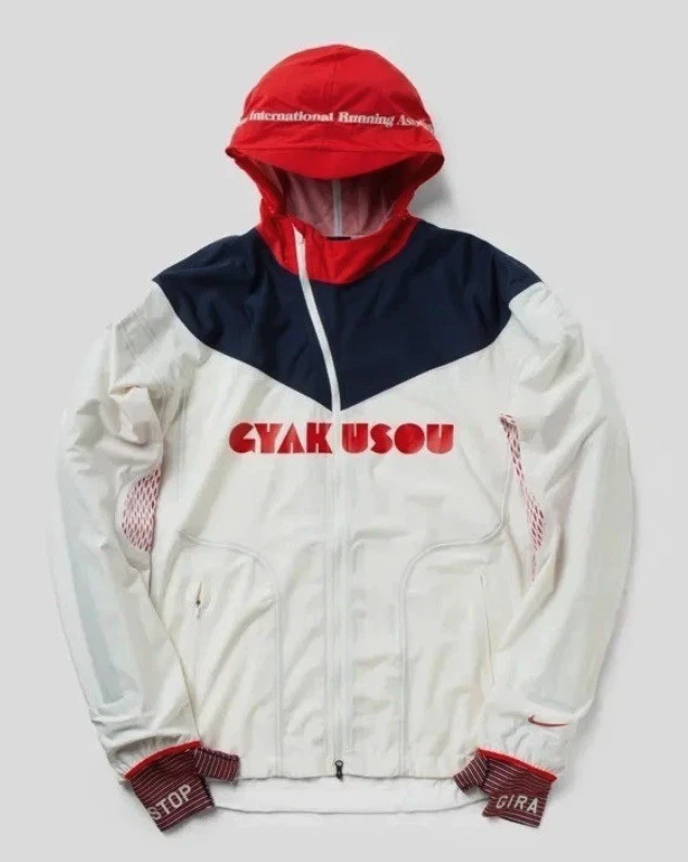 Nike x Gyakusou Gira 3 Layer Windbreaker Running Jacket CU0103-133 Mens Size L - Image 1 of 4