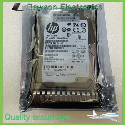 HP EH0146FBQDC 627114-001 146GB 15K 6G 2.5" SC HARD DRIVE FOR GEN8/9 - Image 1 of 4