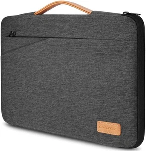 17.3 inch Laptop Sleeve Case Notebook Bag Handbag for Inch, Dark Gray - Picture 1 of 6