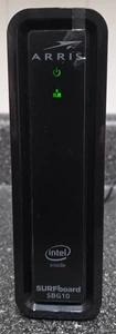 ARRIS SURFboard SBG10 DOCSIS 3.0 16 x 4 Gigabit Cable Modem/AC1600 Wi-Fi Router - Picture 1 of 5