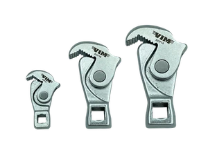 VIM Tools 3 Pc. Spring Loaded Crowfoot Wrench Set (1/4", 3/8", 1/2") (SCF100) - Picture 1 of 1
