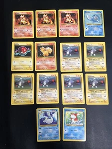 Pokemon Base Set 2 Card Lot: Magmar + Dewgong + Vulpix + Voltorb + Magnemite etc - Picture 1 of 5