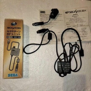 Sega Saturn RF Unit HSS-0110 TV Out Japanese Made Gebraucht - Bild 1 von 5