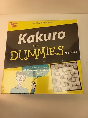 University Games Boardgame Kakuro for Dummies  - Image 1 of 4