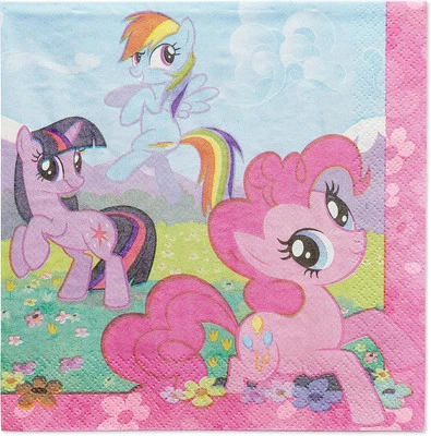 American Greetings My Little Pony suministros de fiesta, 48, servilletas de almuerzo de papel  Foto 1 de 4