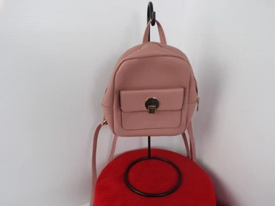 Backpack Montana West Pink Mini PVC 20" adjustable Straps - Image 1 of 4