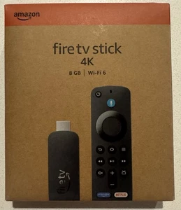 Amazon Fire Stick 4K Wi-Fi 6 2023 w/Alexa Voice Remote - Brand New - Picture 1 of 2