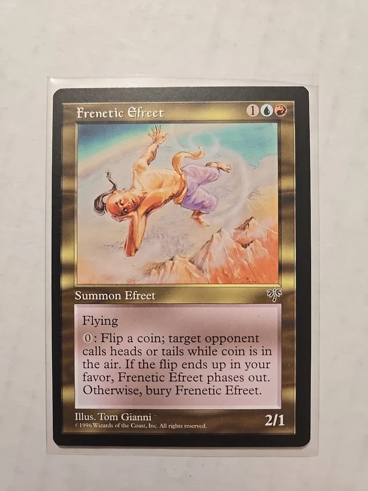 Frenetic Efreet - Mirage - LP - Rare - Creature - MTG Magic  - Image 1 of 1
