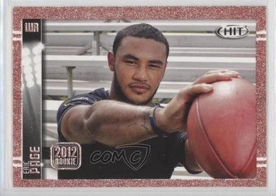 2012 SAGE Hit Red Eric Page #142 Rookie RC - Image 1 of 2