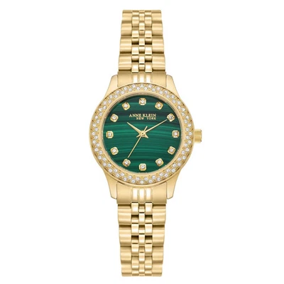 Reloj de cuarzo para mujer Anne Klein New York cristal acentuado 12-7784MAGB Foto 1 de 4