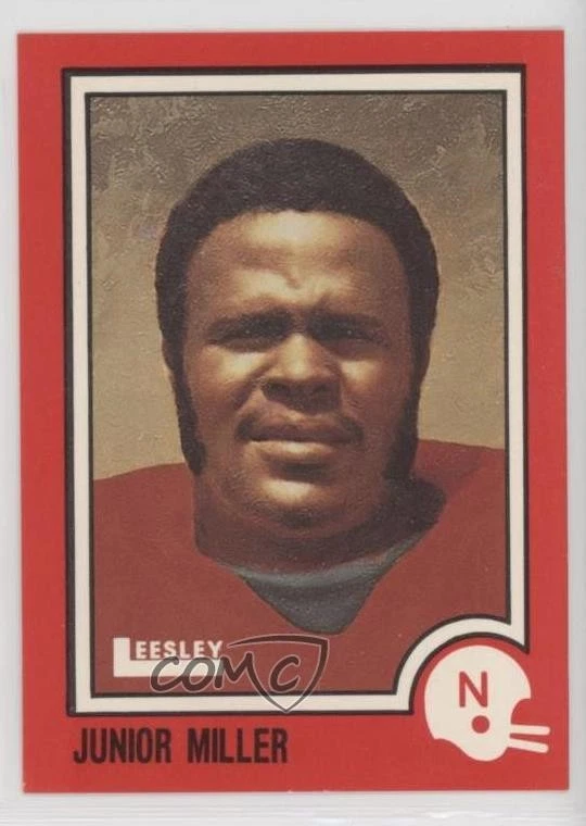 1989 Leesley Nebraska Cornhuskers Go Big Red Junior Miller #13 - Image 1 of 2