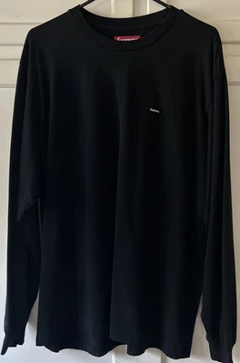 Supreme Small Box Logo Long Sleeve Tee *SS25 Size Large👌  - Image 1 of 4