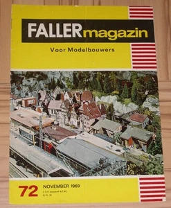 Faller Ams - Faller Almac 72 , Noviembre 1969 , Idioma Holandés 010213 - Imagen 1 de 1