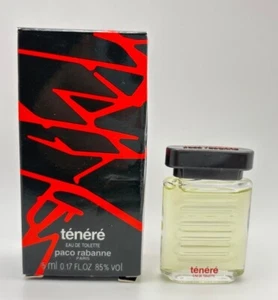 Tenere Paco Rabanne Eau De Toilette 0.17 Fl Oz 5 ml 65% Vol Mens Fragrance - Picture 1 of 5