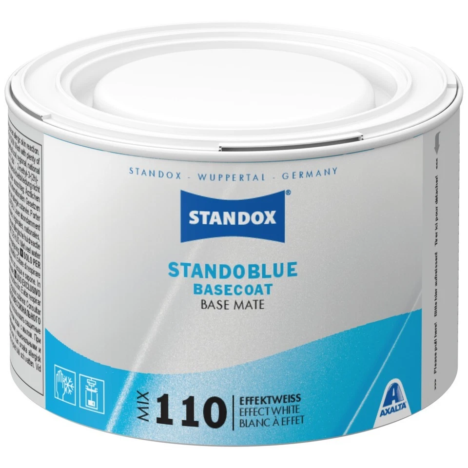 Standox Standoblue Mix 110 Basislack Effektweiß 0,5 Liter - Bild 1 von 1