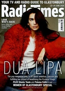 Radio Times Dua Lipa Paloma Faith Shania Twain Karen Gillan Anna Chancellor - Picture 1 of 2