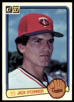 1983 DONRUSS JACK O'CONNOR . MINNESOTA TWINS #51 - Image 1 of 2