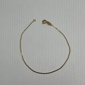 Vintage UNO A ERRE 14K Gold Serpentine Chain Link 7”. Bracelet.  #13 - Picture 1 of 6