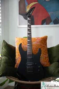 2003 Jackson Stars Soloist - Black - Neck-Thru - Killer! - Made in Japan - Demo - Picture 1 of 4
