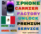 Mexico AT&T / Unefon / Lusacell iPhone série 11 déverrouillage d'usine service premium