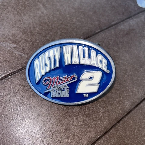 Rusty Wallace Miller Racing #2 belt buckle special edition Cover