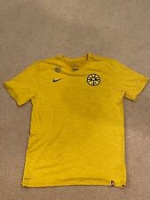 Nike Dri Fit WNBA Los Angeles Sparks T-Shirt Medium Yellow Short Sleeve