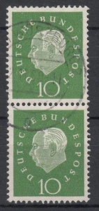 BRD 1959 Mi. Nr. 303 senkrechtes Paar gestempelt (18378) - Bild 1 von 1