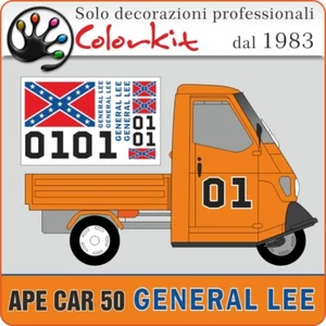 Livrea Generale Lee per Ape car Piaggio - by Colorkit 001482 - Imagen 1 de 2