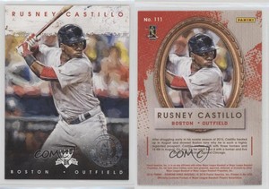 2016 Panini Diamond Kings Artist's Proof Silver /25 Rusney Castillo #111