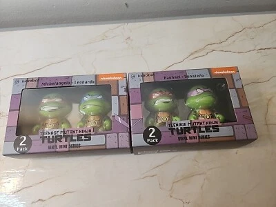 KidRobot TMNT 4 Pack Nickelodeon  - Image 1 of 4