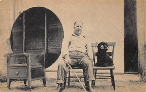 Bridgton ME Mr & Mrs B. B. Hartford Antique Store on US 302 Postcard - Picture 1 of 2