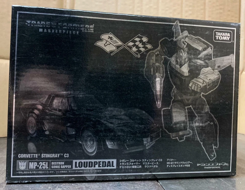 Takara Transformers Masterpiece Mp-25l Mp25l Corvette Stingray C3 Loudpedal