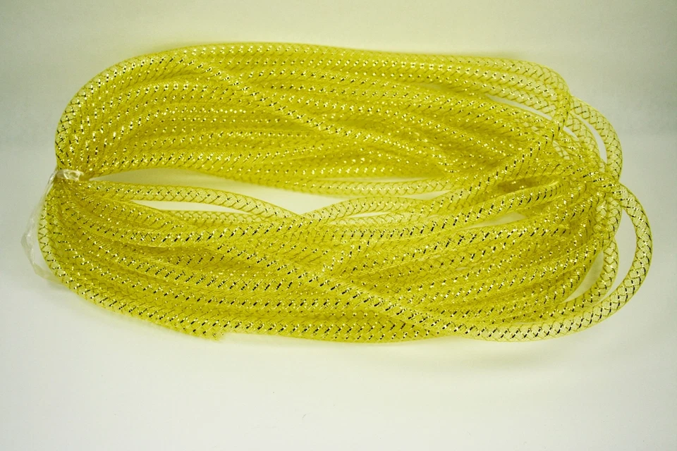 Tubo de malla decorativo flexible CYBERLOX de 8 mm para decoración de fiestas y bodas 15 yardas Foto 1 de 1