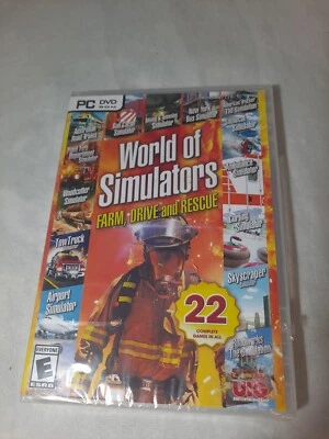 World Of Simulators Farm, Drive And Rescue 22 Complete Games PC NEW - Image 1 of 3
