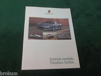 MINT 2003 PORSCHE FULL LINE DEALER SALES BROCHURE ORIGINAL 40pg (BOX 361) - Image 1 of 4